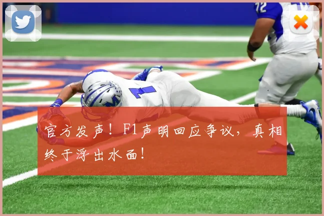 官方发声！F1声明回应争议，真相终于浮出水面！